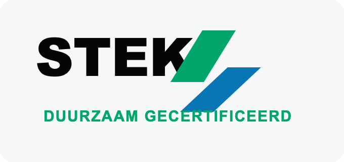STEK duurzaam gecertificeerd